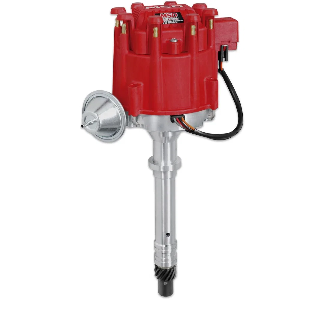 8365 – MSD CO. Distributor, For Use With Chevy V8 Engines With Ignition Control Module Vacuum and Mechanical Advance ...